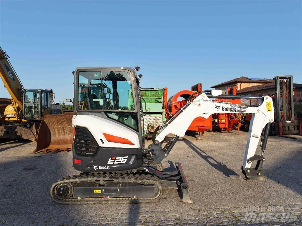 Bobcat E26 Mini ekskavatoriai < 7 t