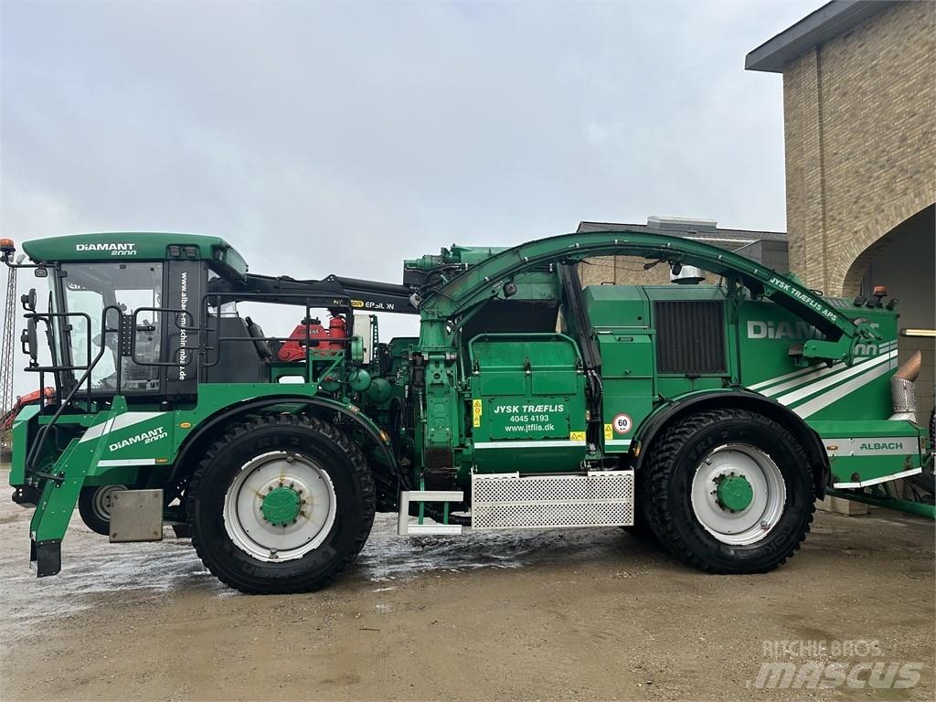 Albach Diamant 2000 Medienos smulkintuvai