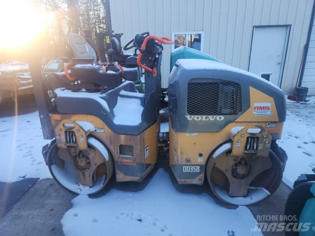 Volvo DD35B Porinių būgnų volai