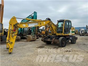 Doosan DX 160 WR Ratiniai ekskavatoriai