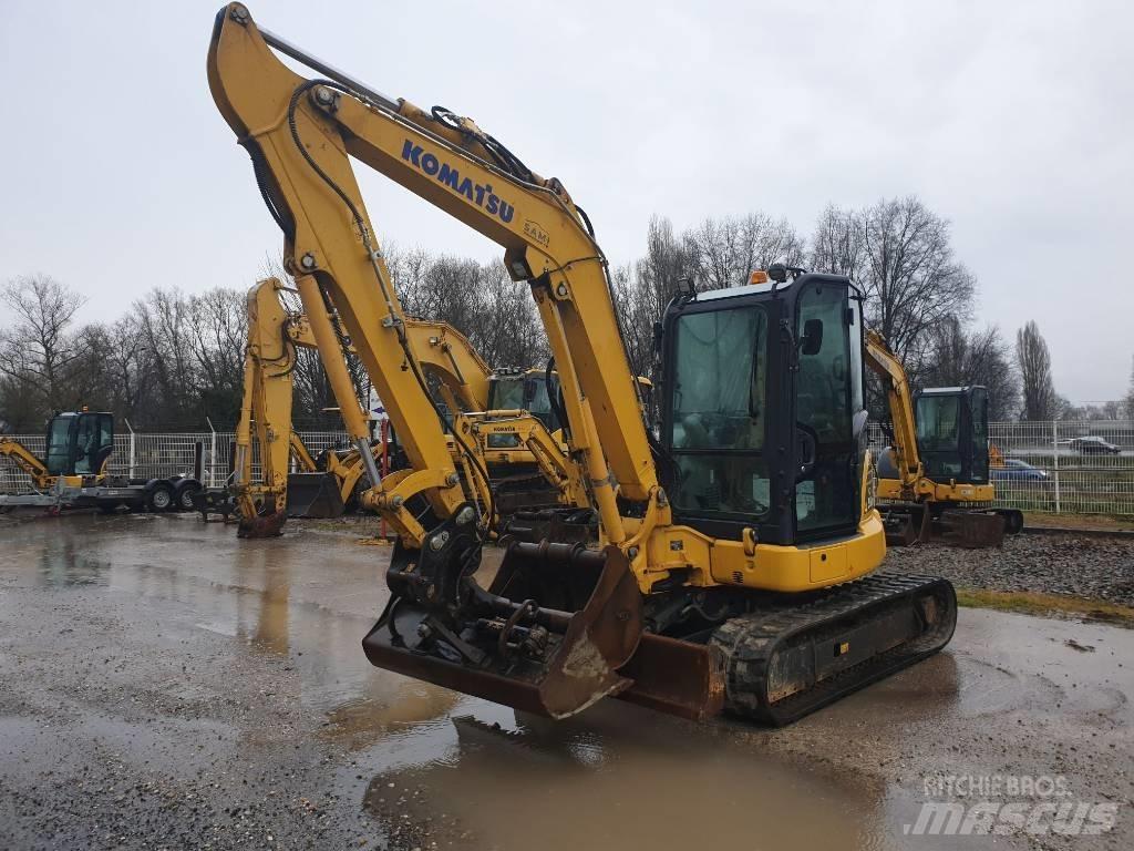 Komatsu PC55MR-5 Mini ekskavatoriai < 7 t