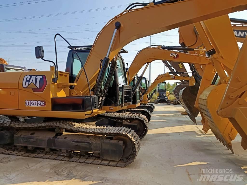 CAT 312 D2 Vikšriniai ekskavatoriai
