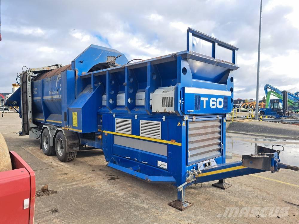 Terra Select T60 Cilindriniai rotaciniai sietai