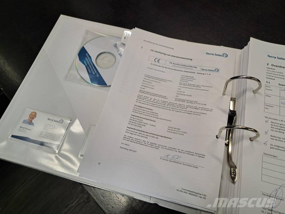 Terra Select T60 Cilindriniai rotaciniai sietai