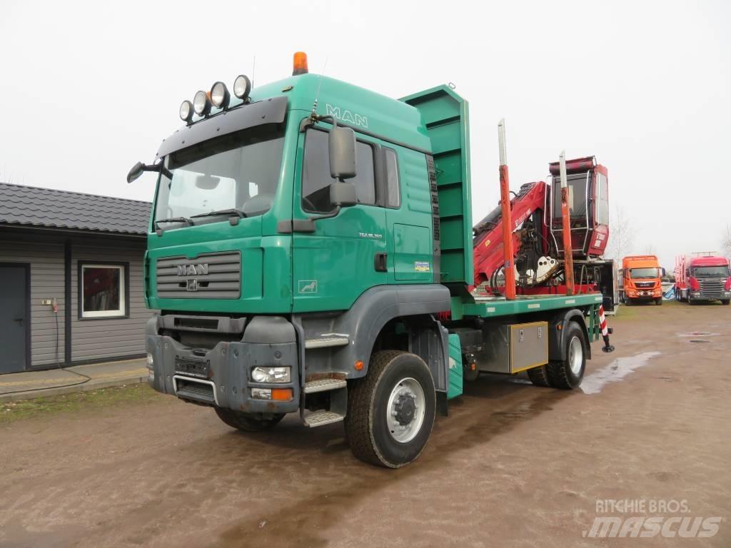MAN TGA 18.360 Miškovežių vilkikai