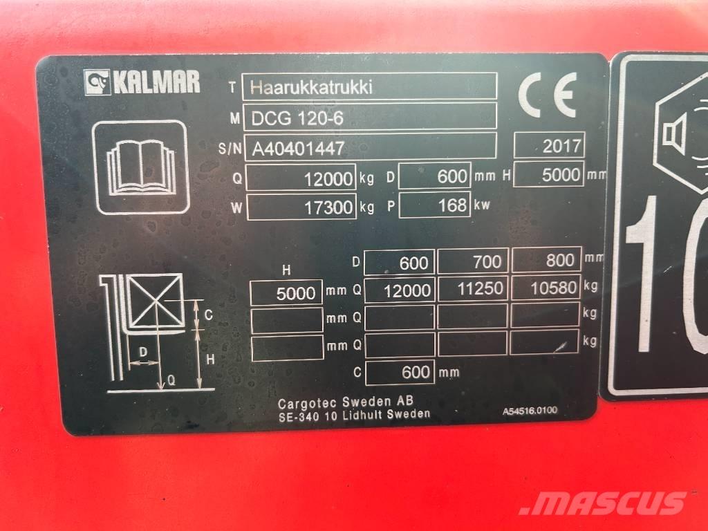 Kalmar DCG120-6 Dyzeliniai krautuvai