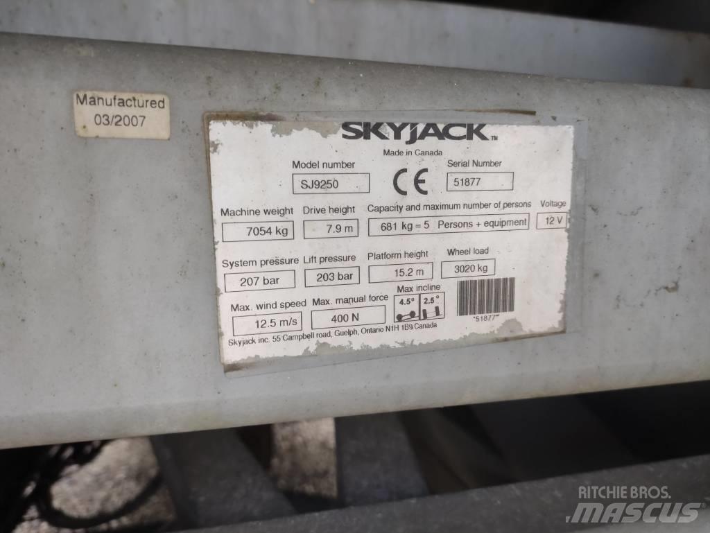 SkyJack SJ 9250 Žirkliniai keltuvai