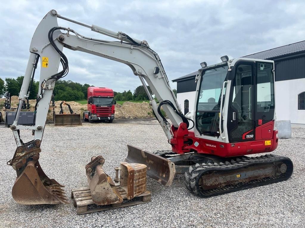 Takeuchi TB260 Mini ekskavatoriai < 7 t