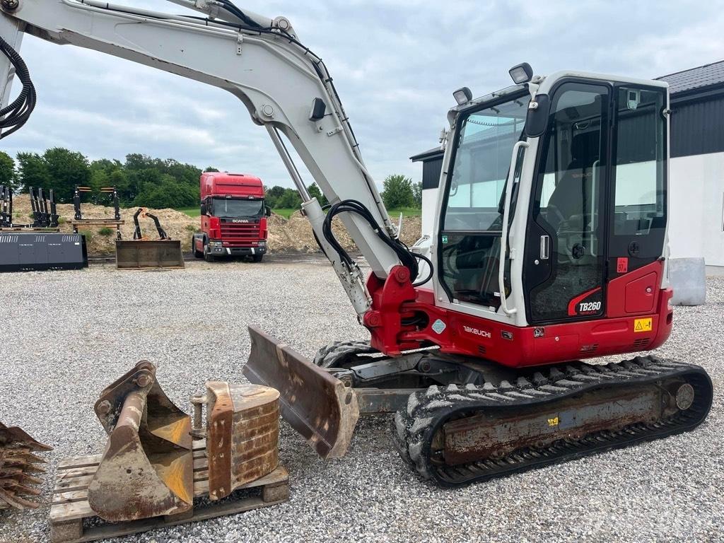 Takeuchi TB260 Mini ekskavatoriai < 7 t