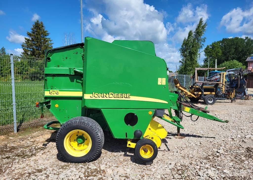 John Deere 578 Ritinių presai