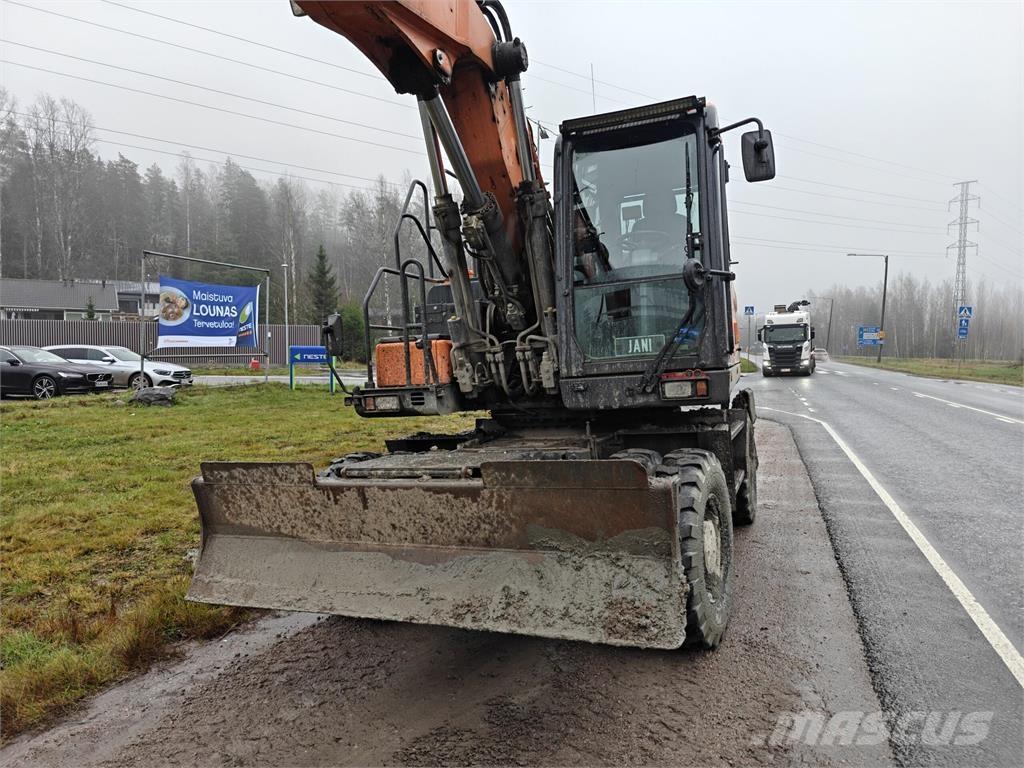Doosan DX 210 W-7 Ratiniai ekskavatoriai