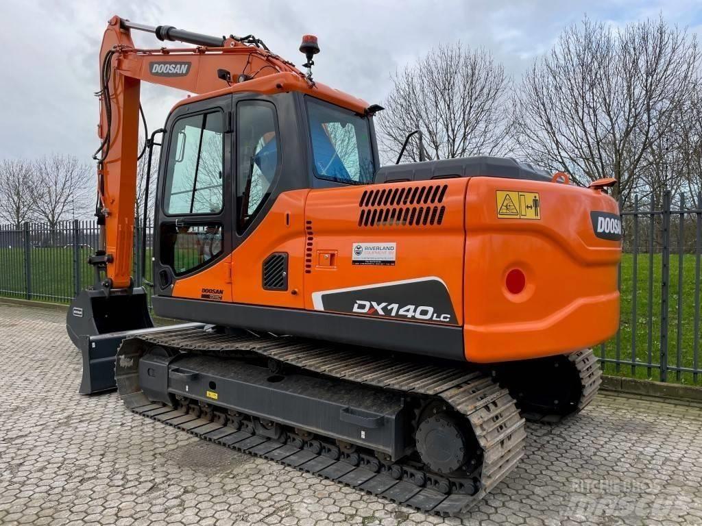 Doosan dx140w Ratiniai ekskavatoriai