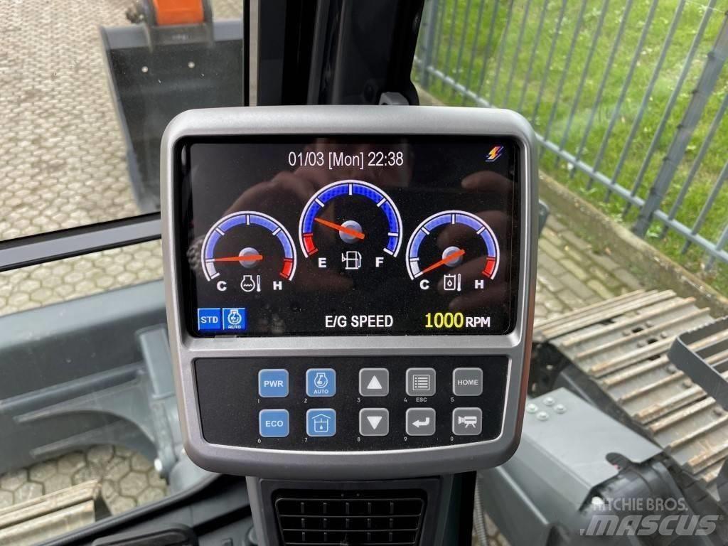 Doosan dx140w Ratiniai ekskavatoriai