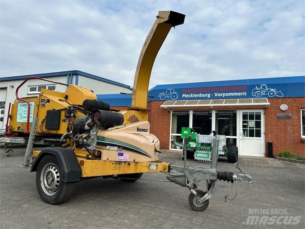 Vermeer BC 600XL Medienos smulkintuvai