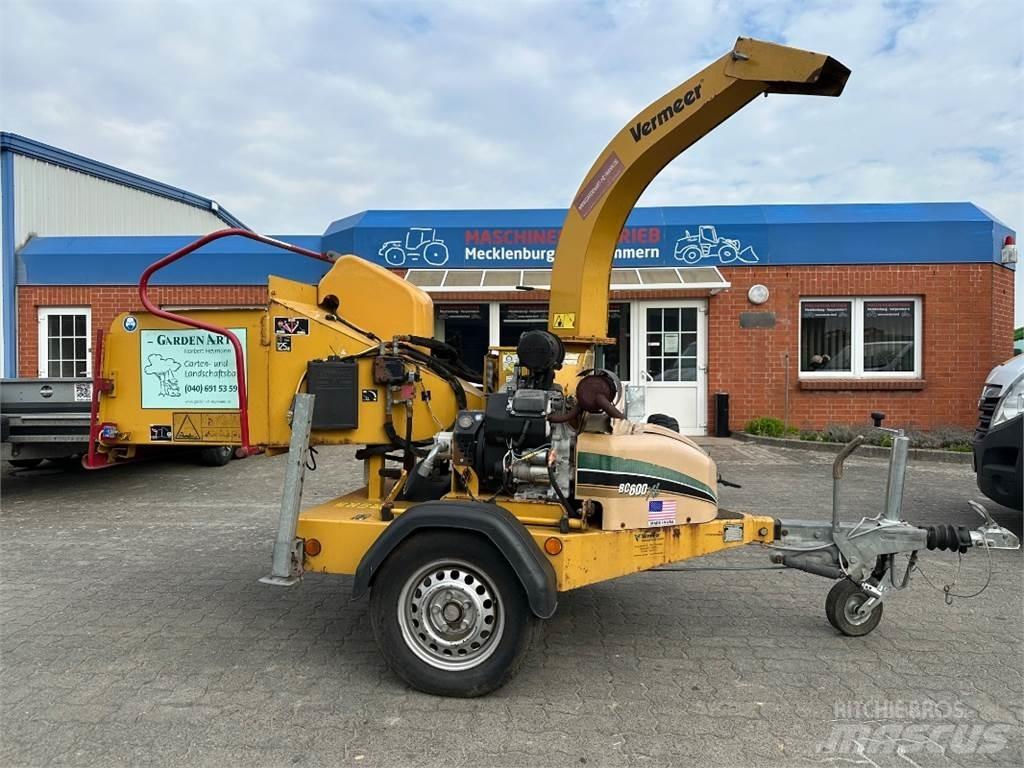 Vermeer BC 600XL Medienos smulkintuvai