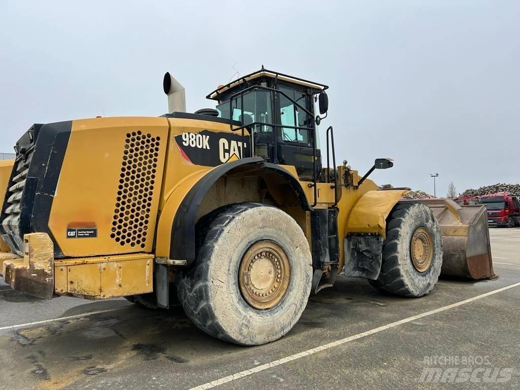 CAT 980 K Naudoti ratiniai krautuvai