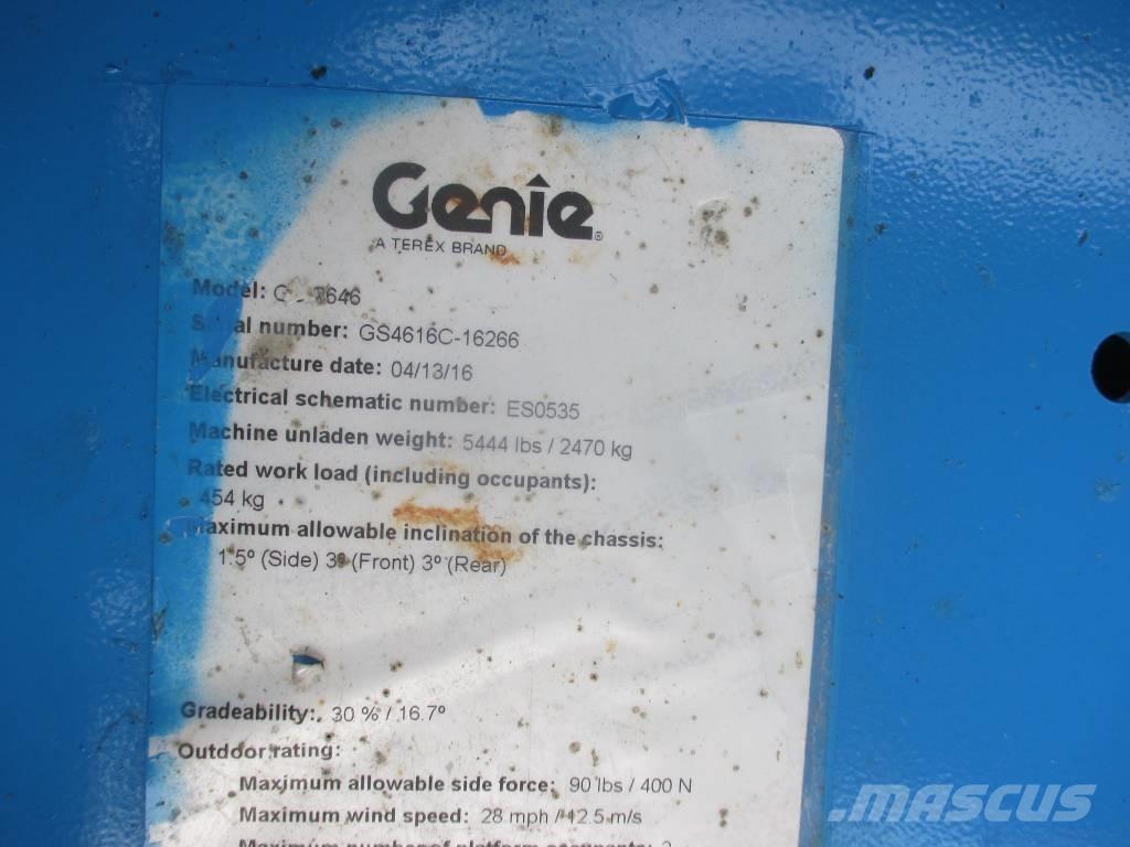 Genie GS 2646 Žirkliniai keltuvai