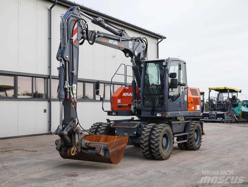 Atlas 140 W Ratiniai ekskavatoriai