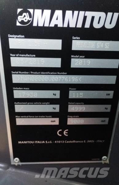 Manitou MRT2150+ Teleskopiniai krautuvai