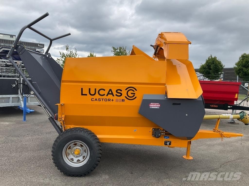 Lucas Castor + R 20 Ryšulių smulkinimo, pjaustymo ir išvyniojimo įrenginiai