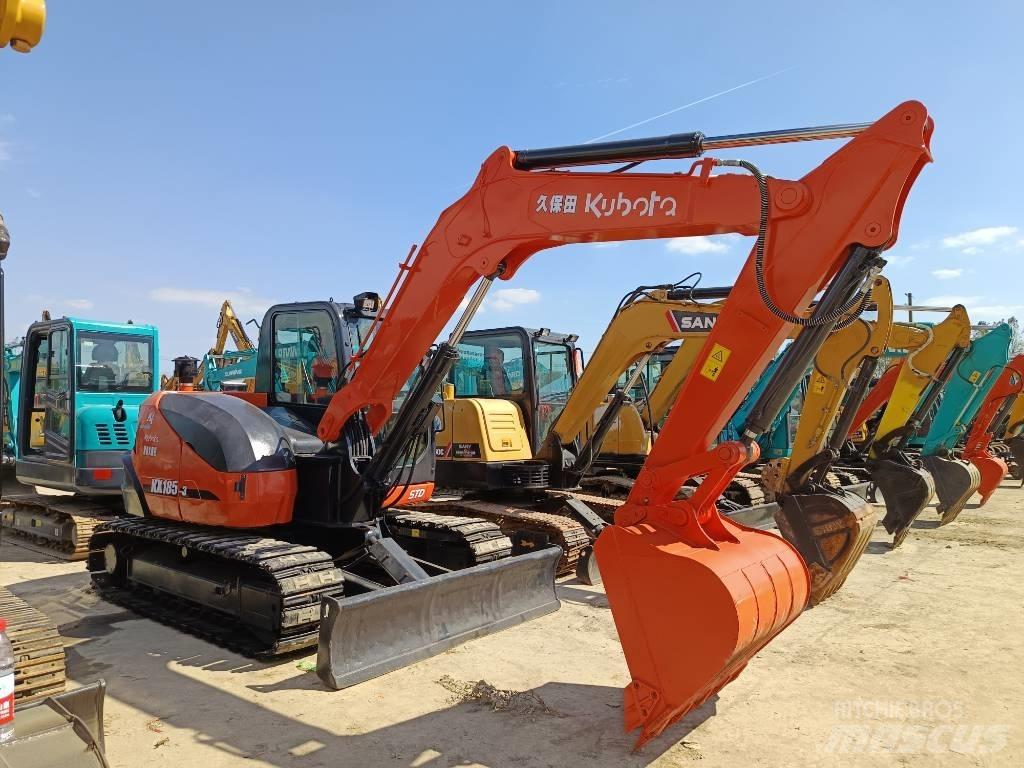 Kubota KX 185 Vidutinės galios ekskavatoriai 7-12 t