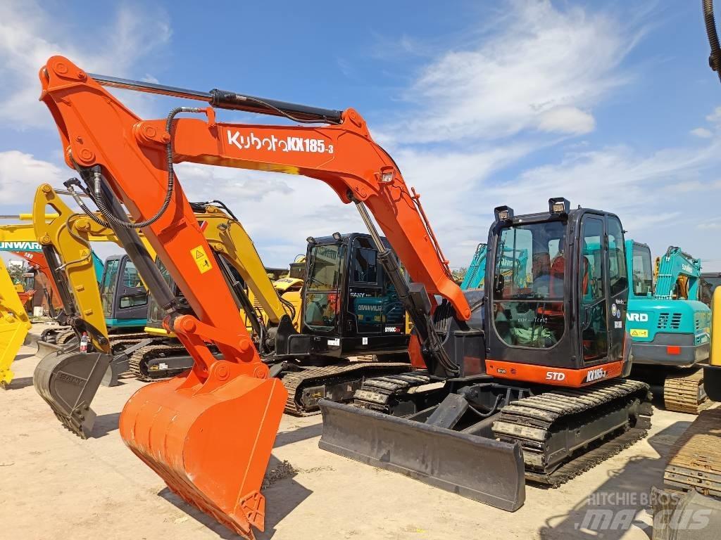 Kubota KX 185 Vidutinės galios ekskavatoriai 7-12 t