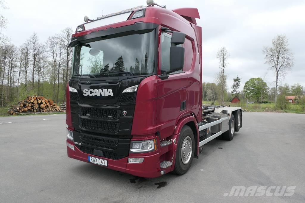 Scania R500 B6x2*4NB Sunkvežimiai su keliamuoju kabliu