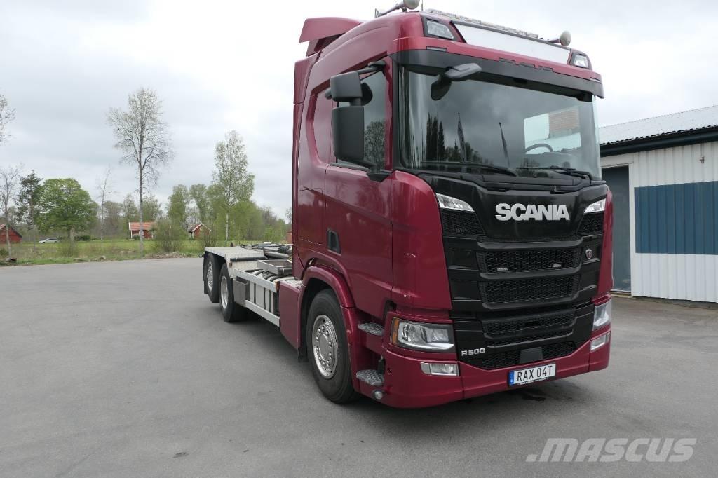 Scania R500 B6x2*4NB Sunkvežimiai su keliamuoju kabliu