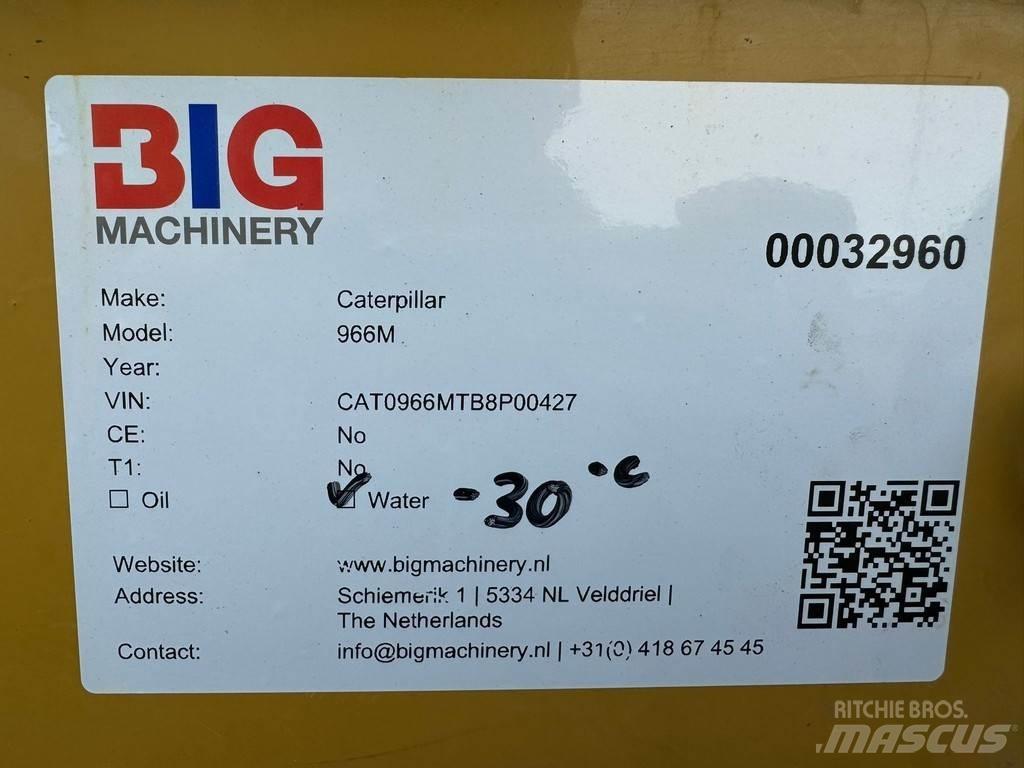 CAT 966M XE Naudoti ratiniai krautuvai