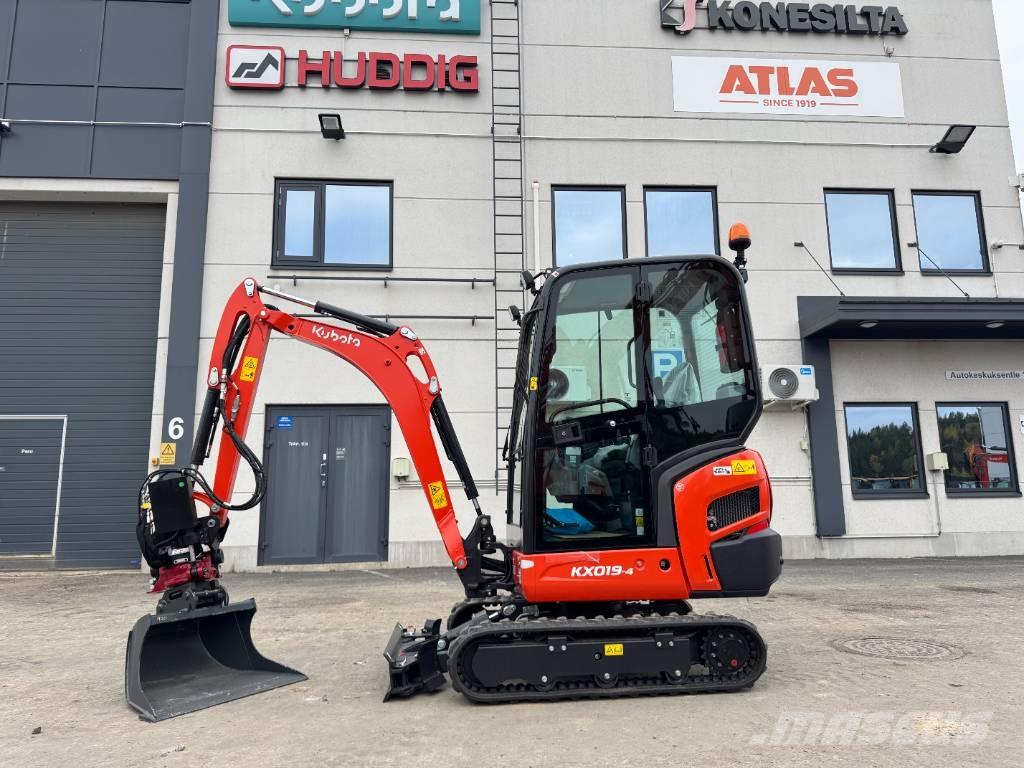 Kubota KX 019-4 Mini ekskavatoriai < 7 t