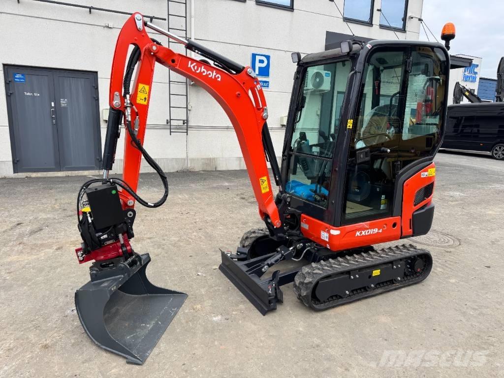 Kubota KX 019-4 Mini ekskavatoriai < 7 t