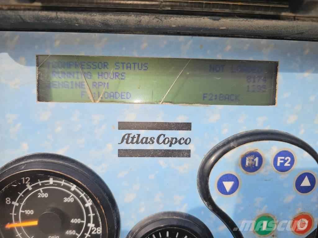 Atlas Copco XRHS 366 Kompresoriai