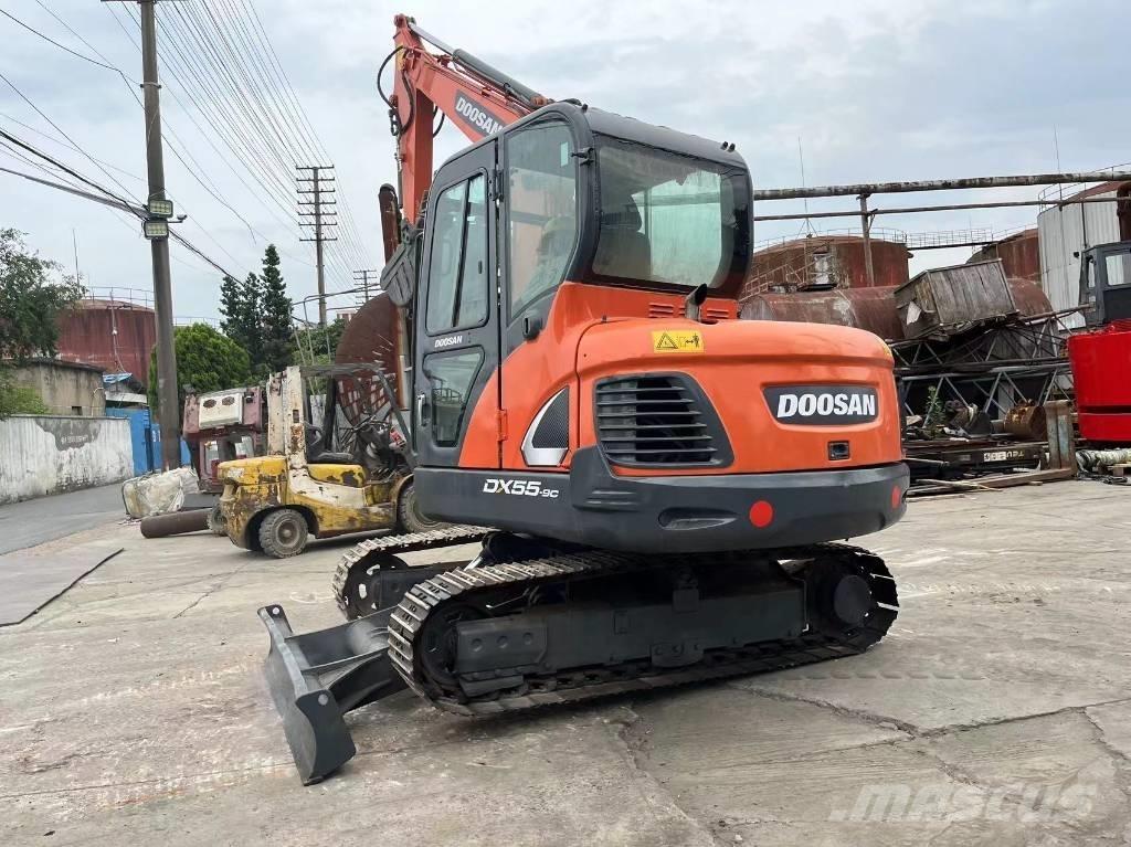 Doosan DX 55 Mini ekskavatoriai < 7 t