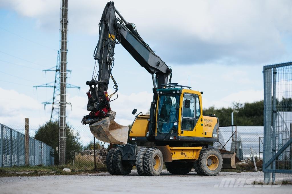 Volvo EW 160 B Ratiniai ekskavatoriai