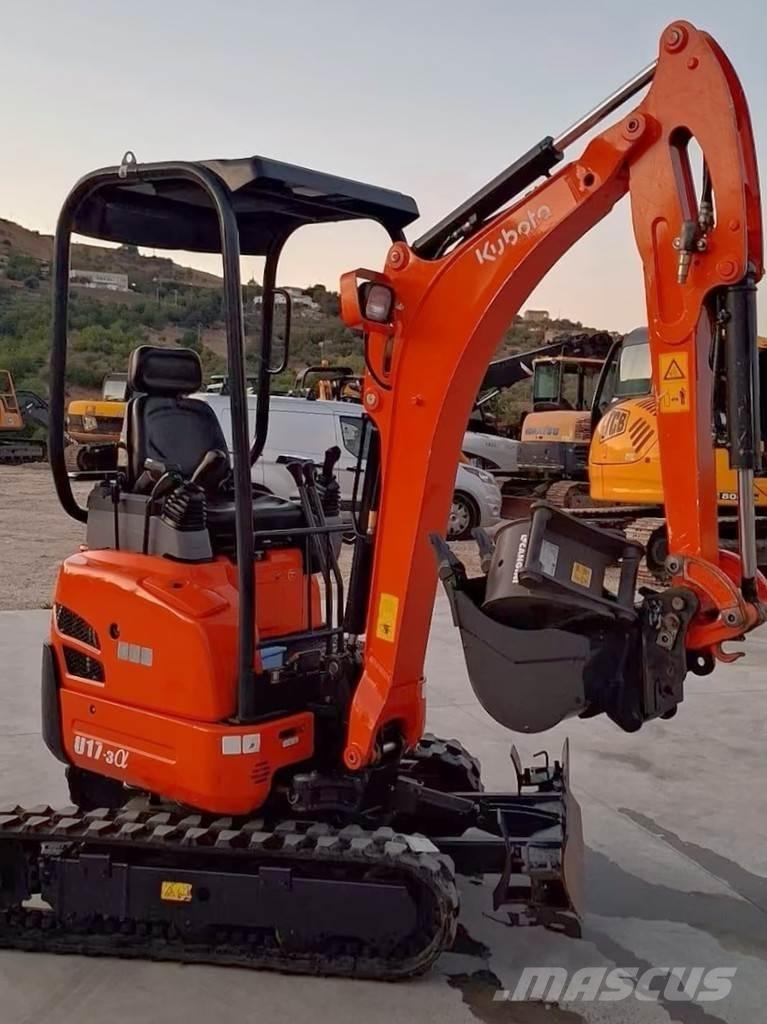 Kubota U17-3a Mini ekskavatoriai < 7 t
