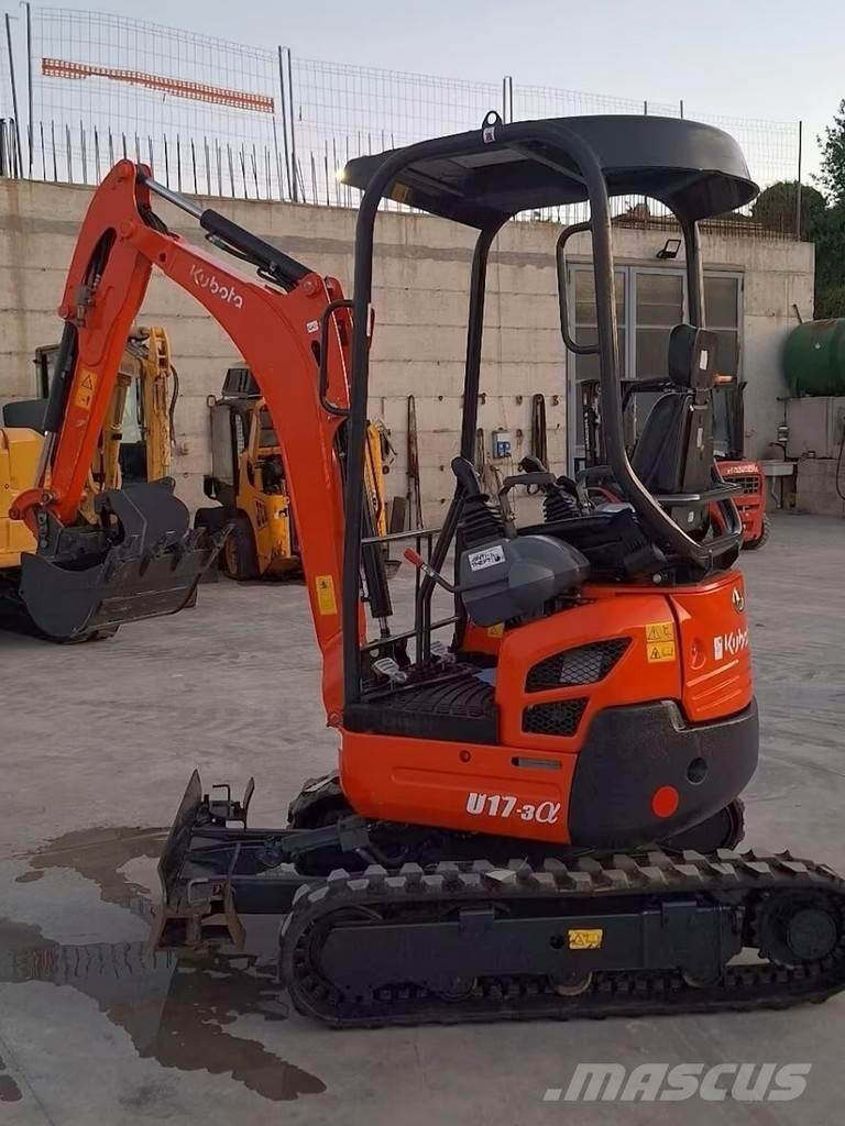 Kubota U17-3a Mini ekskavatoriai < 7 t