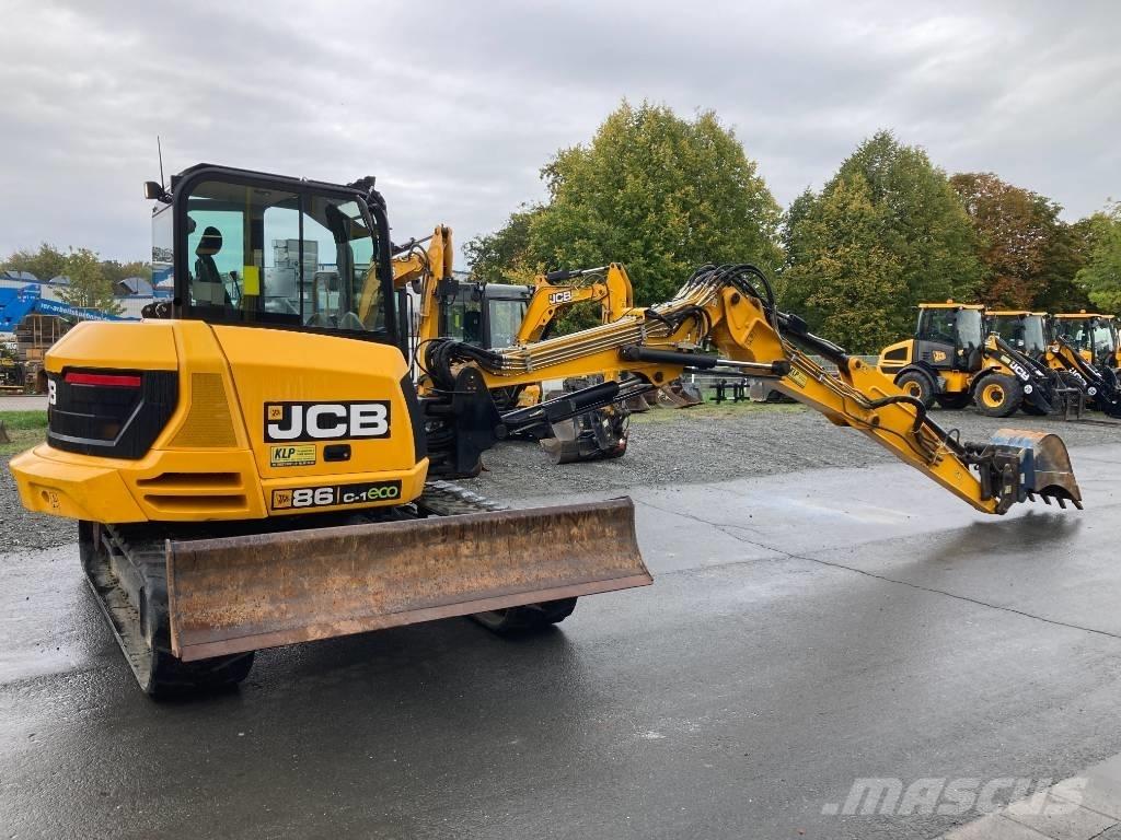 JCB 86 C-1 Vidutinės galios ekskavatoriai 7-12 t