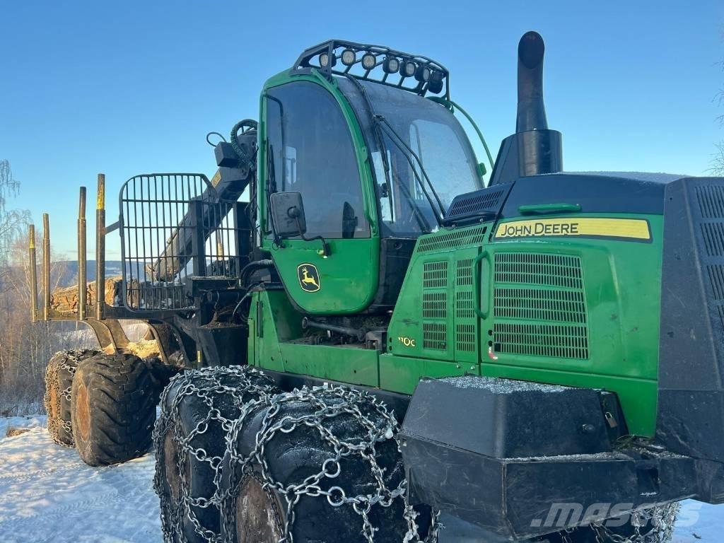 John Deere 1110 G Naudoti miškovežiai (Forvarderiai)