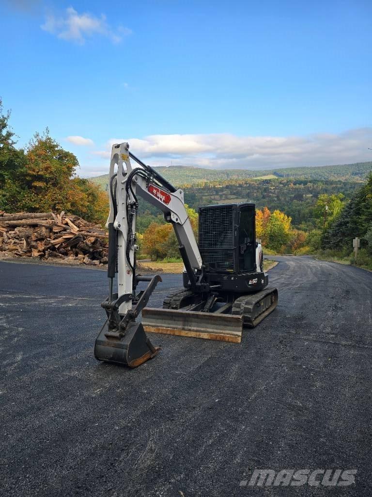 Bobcat E 50 Mini ekskavatoriai < 7 t