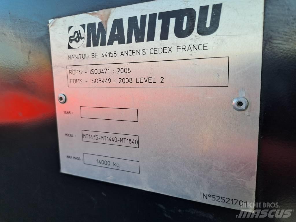 Manitou MT1440E Teleskopiniai krautuvai