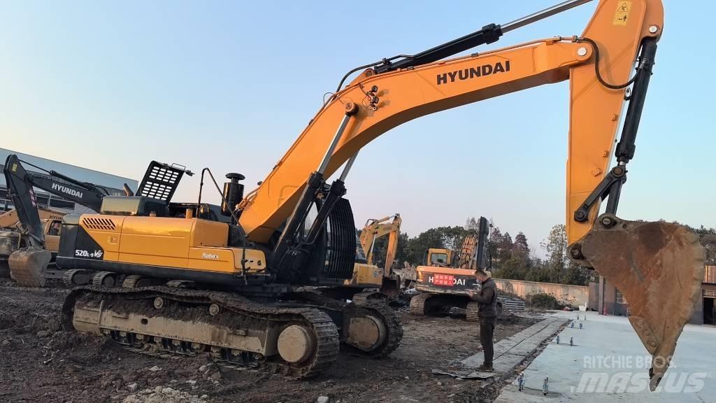 Hyundai 520L-9VS Vikšriniai ekskavatoriai