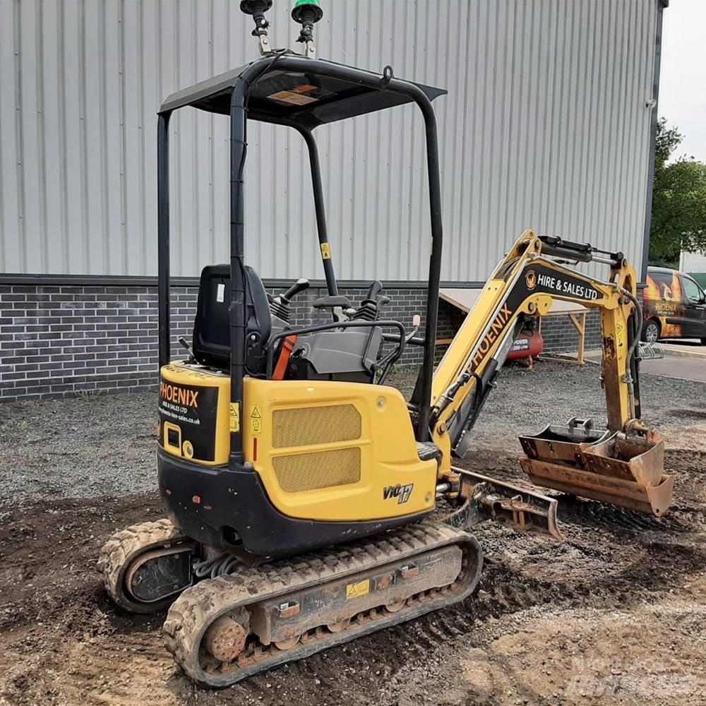 Yanmar Vio 17 Mini ekskavatoriai < 7 t