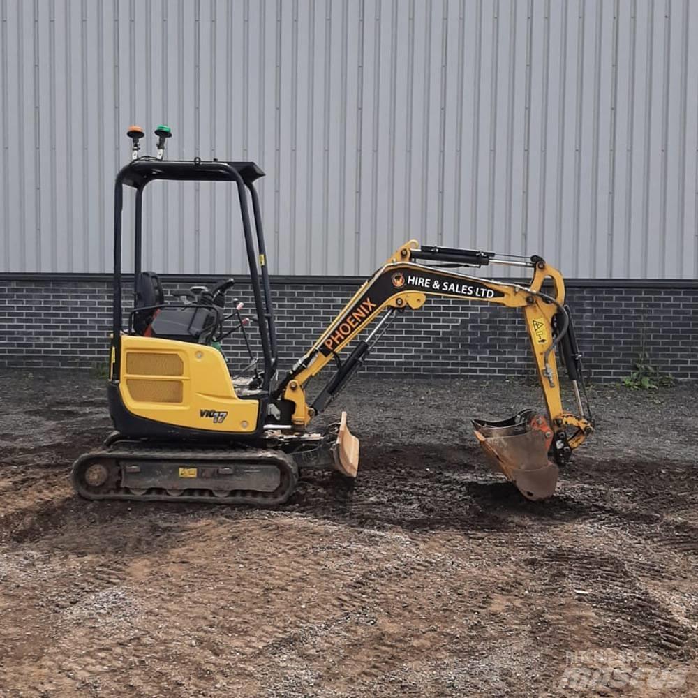 Yanmar Vio 17 Mini ekskavatoriai < 7 t