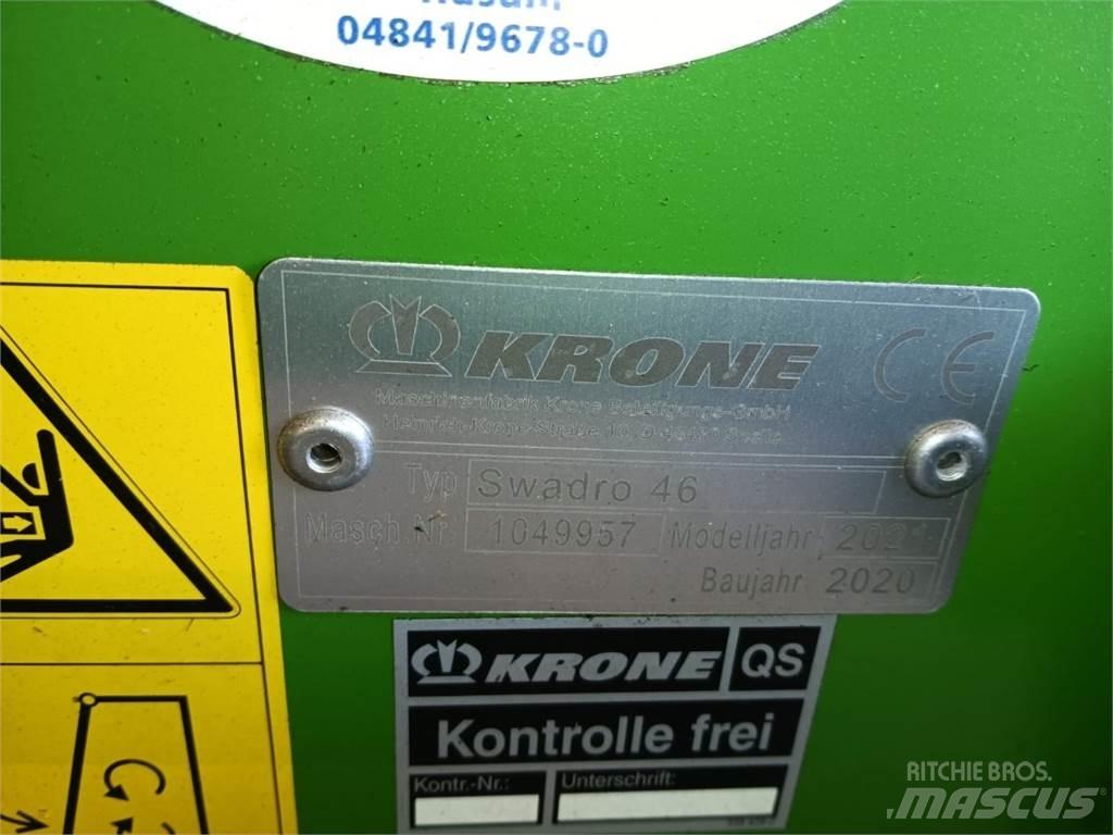 Krone Swadro 46 Grunto gramdymo technika