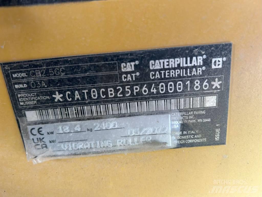 CAT CB 2.5GC Porinių būgnų volai