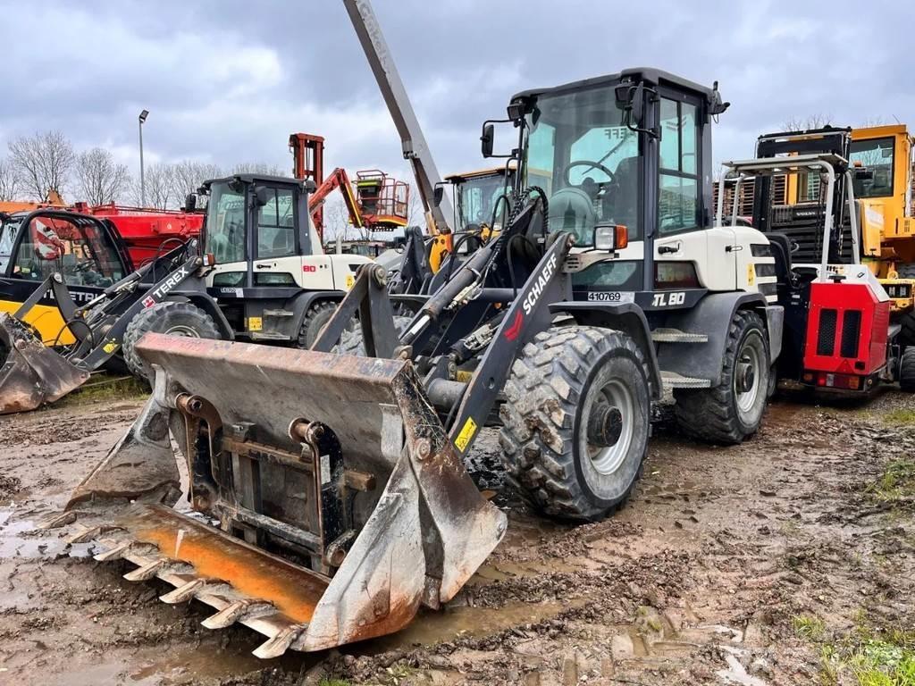 Terex Schaeff TL80 Naudoti ratiniai krautuvai