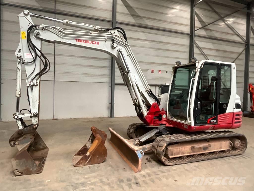 Takeuchi TB 290 Vidutinės galios ekskavatoriai 7-12 t