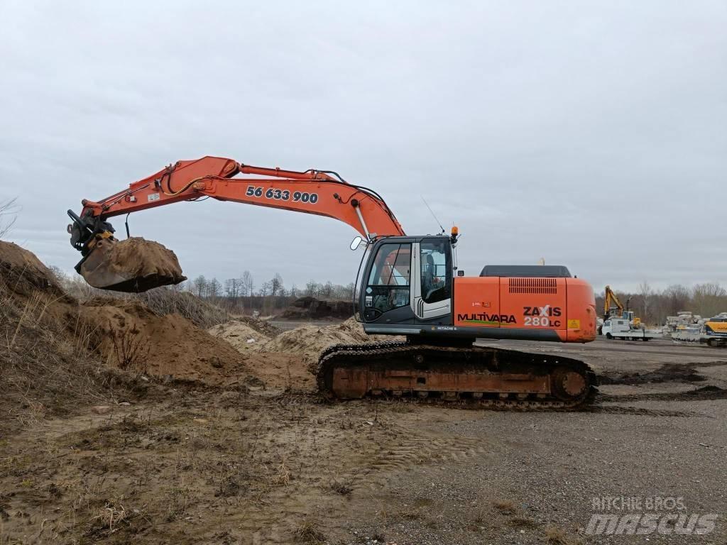 Hitachi ZX 280 LC-3 Vikšriniai ekskavatoriai