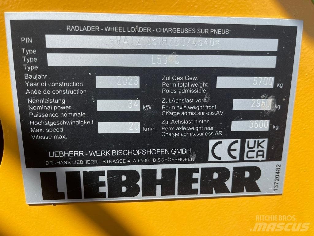 Liebherr L 504 Mini krautuvai