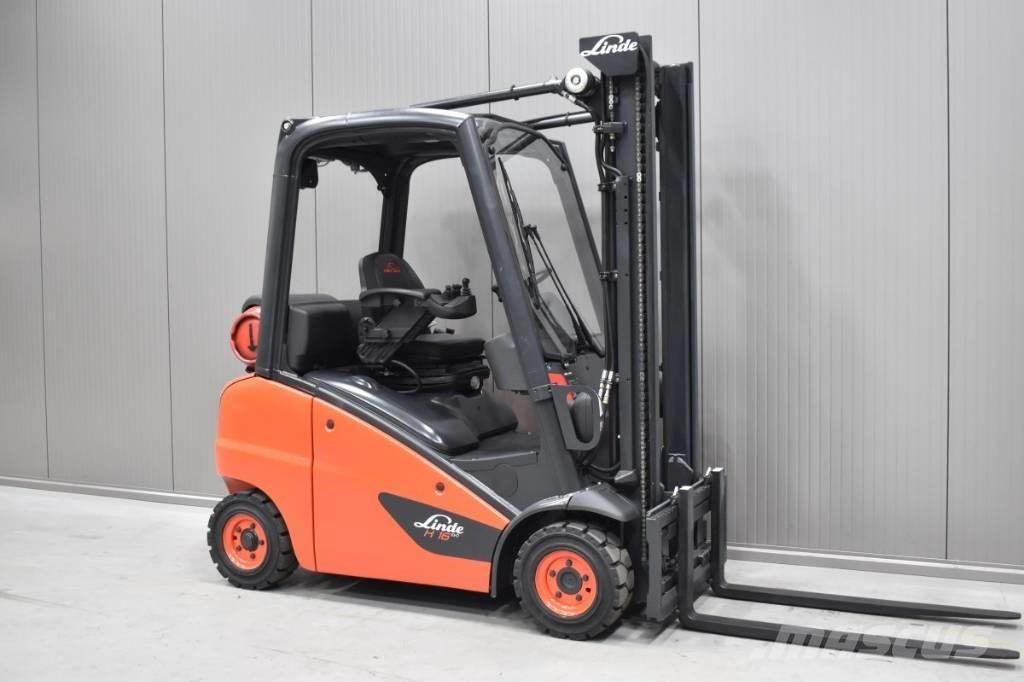 Linde H 16 T - 01 LPG (dujiniai) krautuvai
